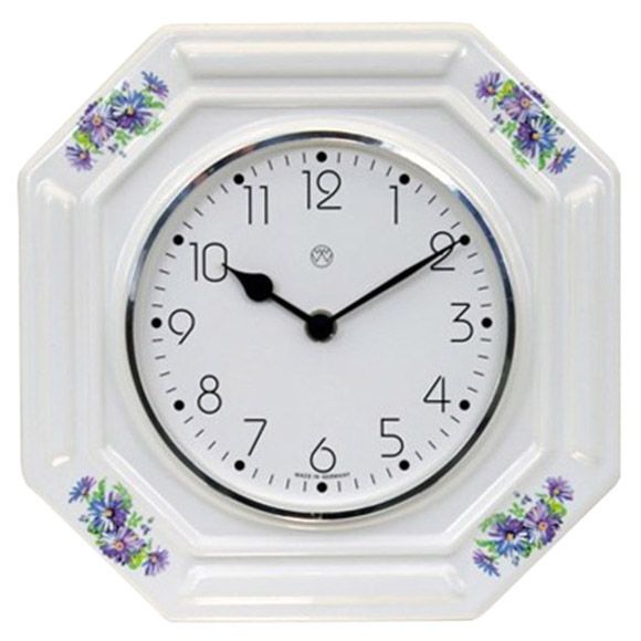 Quarz-Küchenuhr / Strohblume