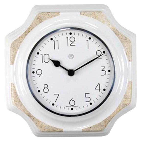 Quarz-Küchenuhr / Sandsteinoptik
