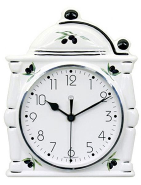 Funk-Küchenuhr Dekor / Mühle mit Oliven