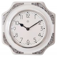 Quarz-Küchenuhr / Marmor-Dekorrand Quarz-Küchenuhr / Marmor-Dekorrand