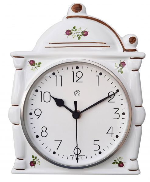Funk-Küchenuhr / Rosen