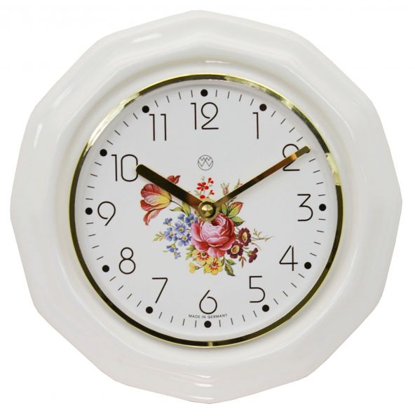 Quarz-Küchenuhr / Rosenknospen
