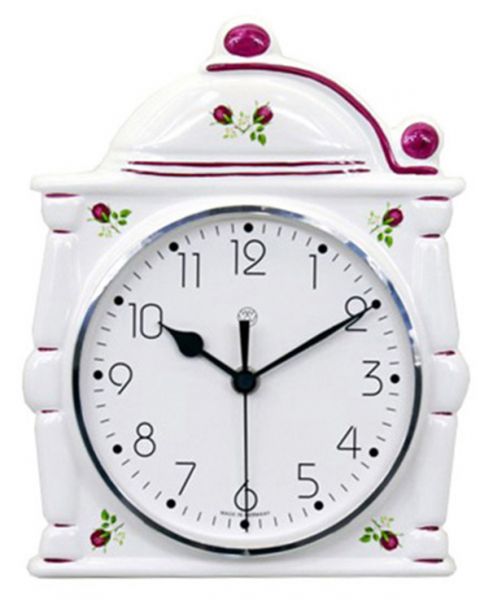 Funk-Küchenuhr / Rosen