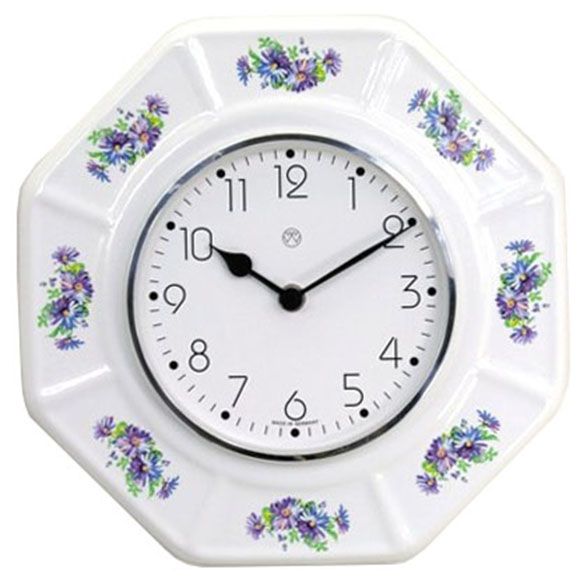 Quarz-Küchenuhr / Strohblume