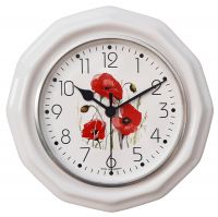 Funk-Küchenuhr / Mohnblume Funk-Küchenuhr / Mohnblume