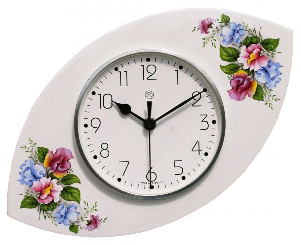 Funk-Küchenuhr / Blumenranke