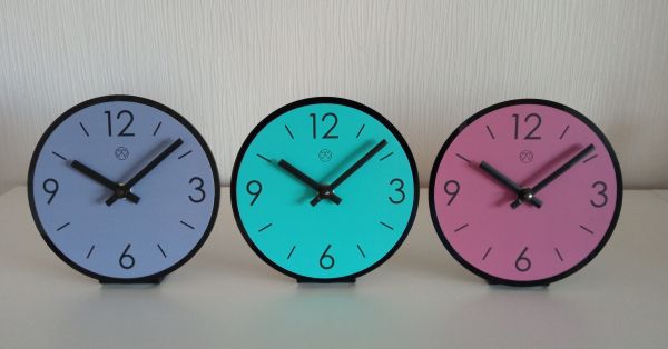 Tischuhren - Set 10-3-2