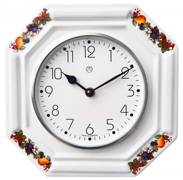 Quarz-Küchenuhr / Obstranke