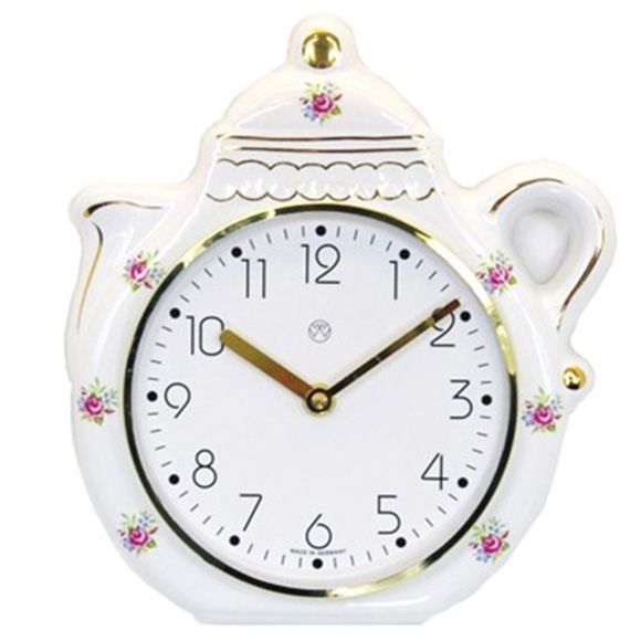 Quarz-Küchenuhr Gold / Dekoration www.weimar-uhren.de | Weimar-Uhren