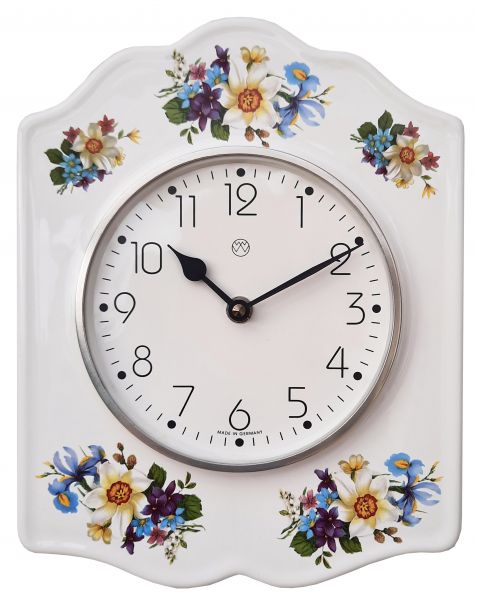 Quarz-Küchenuhr / Maiblume