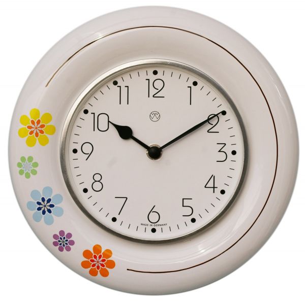 Quarz-Küchenuhr Dekor / retro-Look